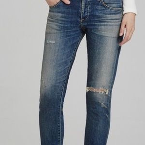 CITIZENS OF HUMANITY ELSA Mid Rise Slim Crop Jeans Size 27